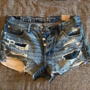 Blue Jean High-rise shorts